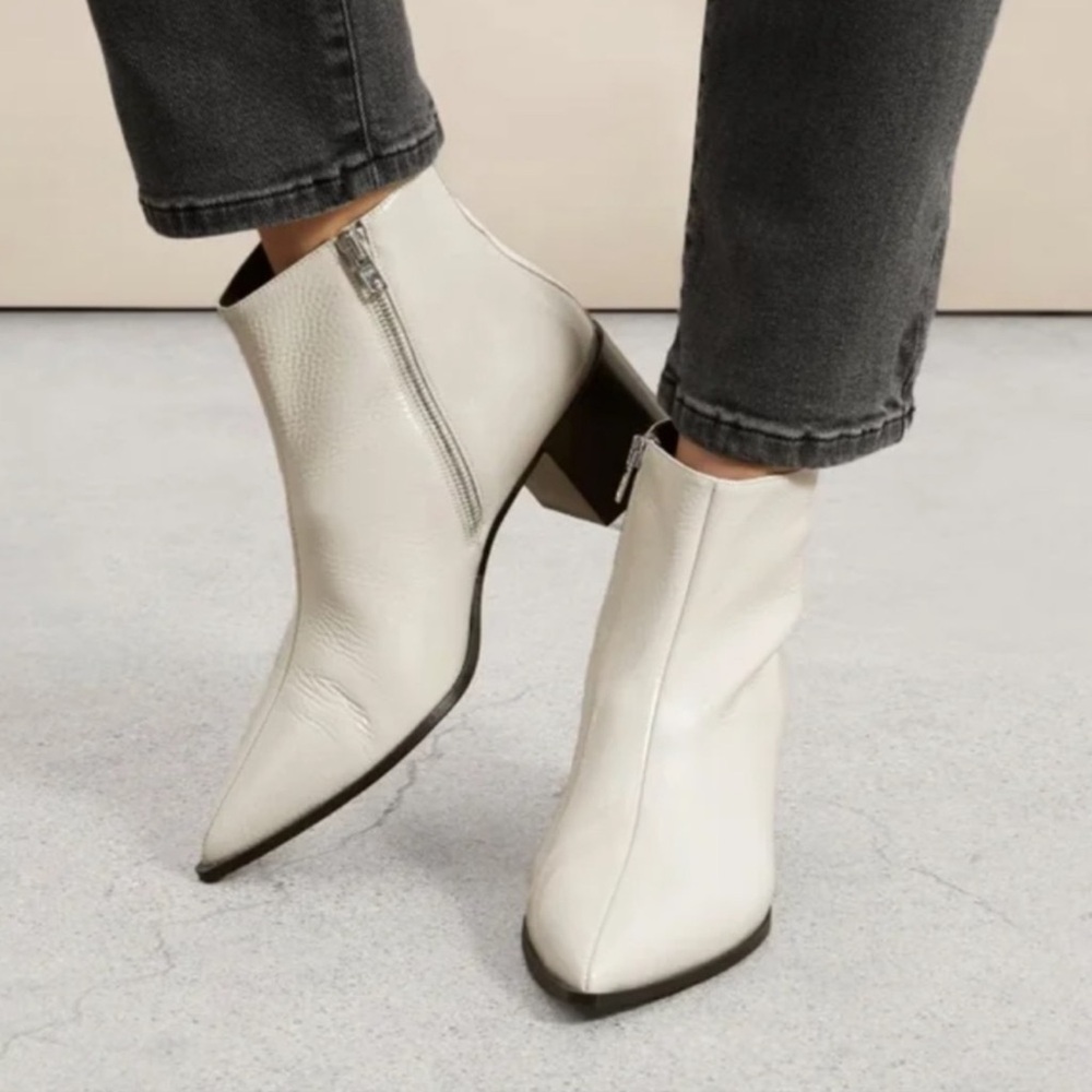 Patent leather boss boot